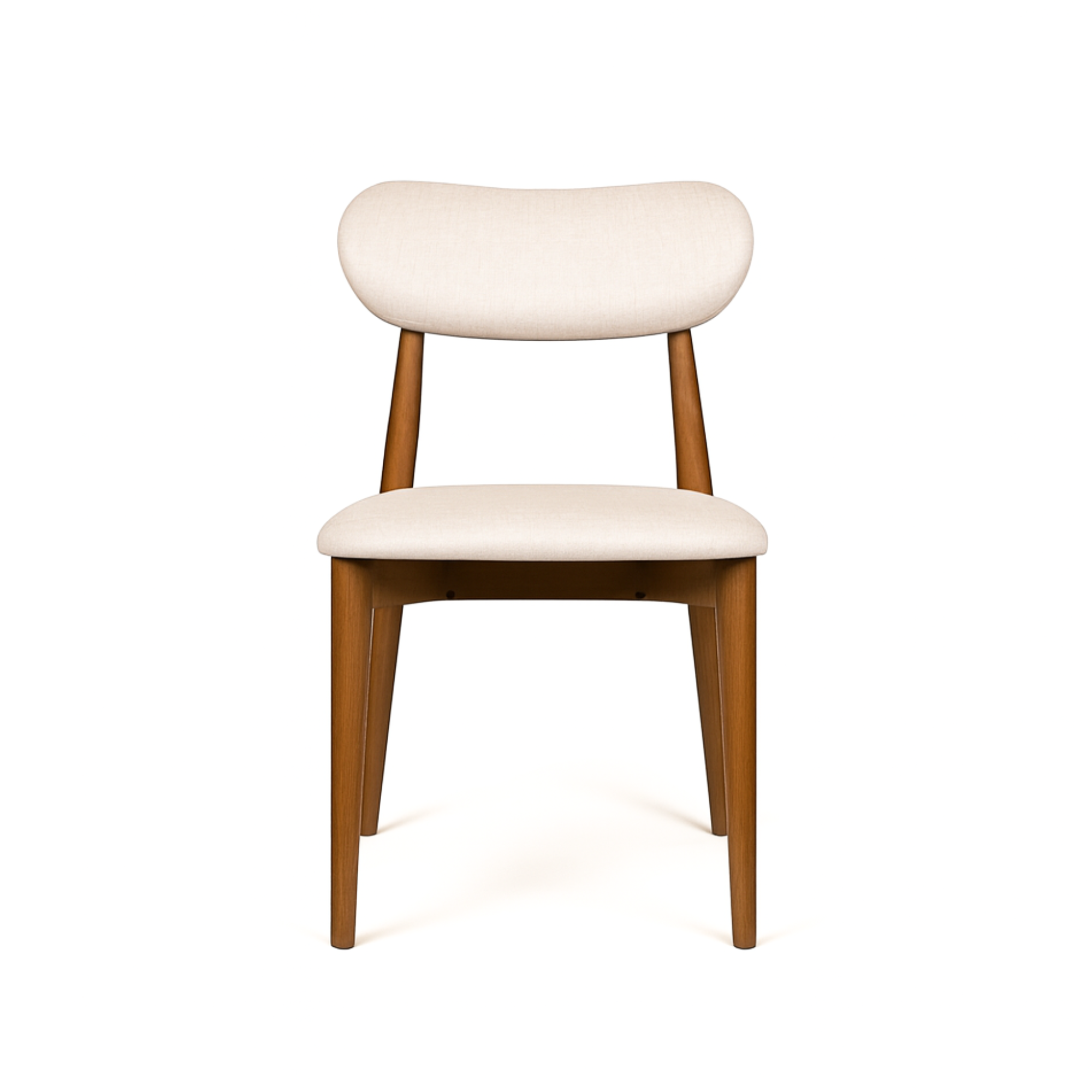 Lillian Dining Chair: Beige Linen